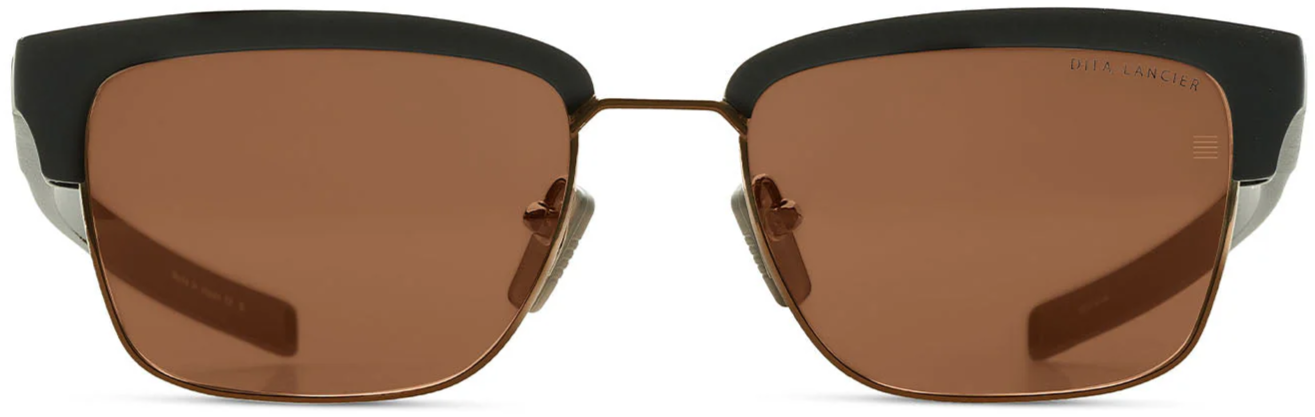 Color_DLS416-A-02 - Matte Black - Black Sand / Land Lens - Brown Polarized