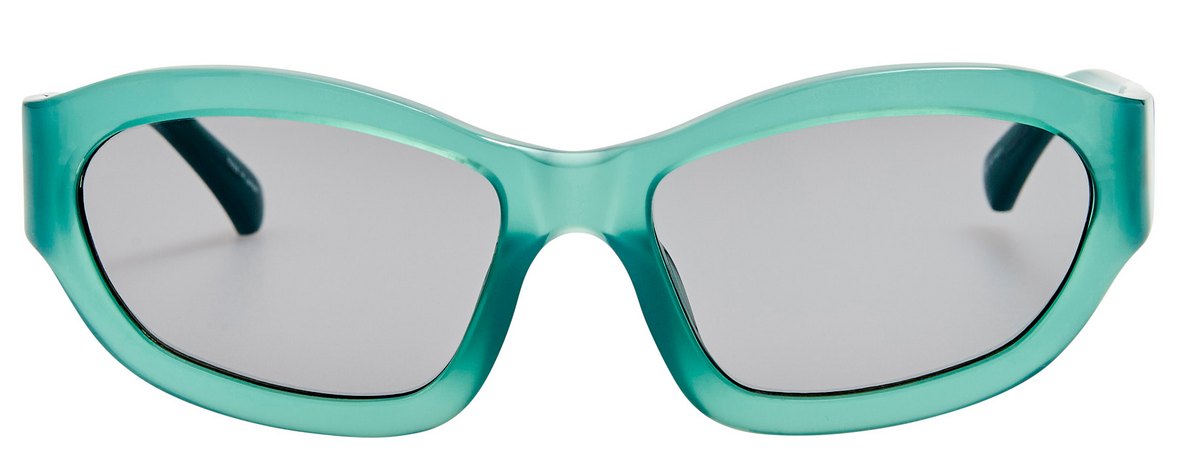 Color_DVN215C7SUN - Dries Van Noten 215 Wrap Sunglasses in Blue and Blue