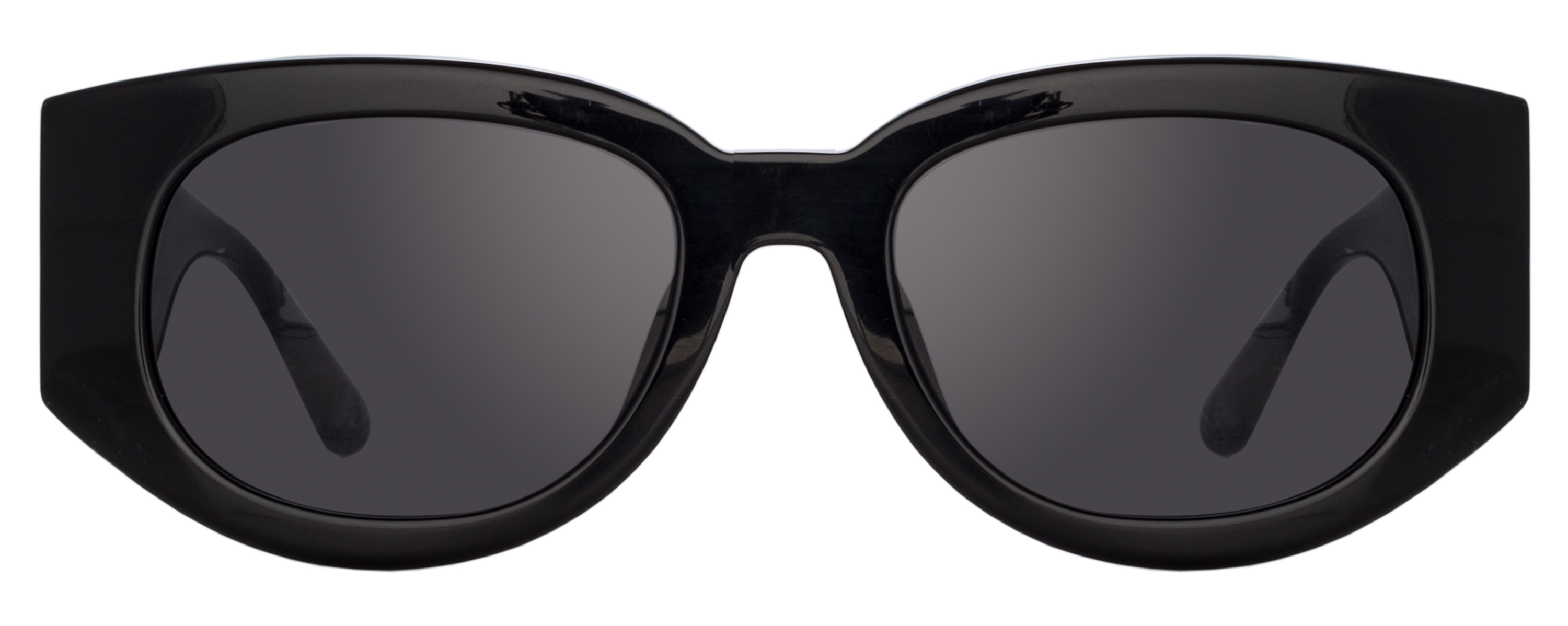 Color_LFL1059C5SUN - Debbie D-Frame Sunglasses in Black and Solid Grey