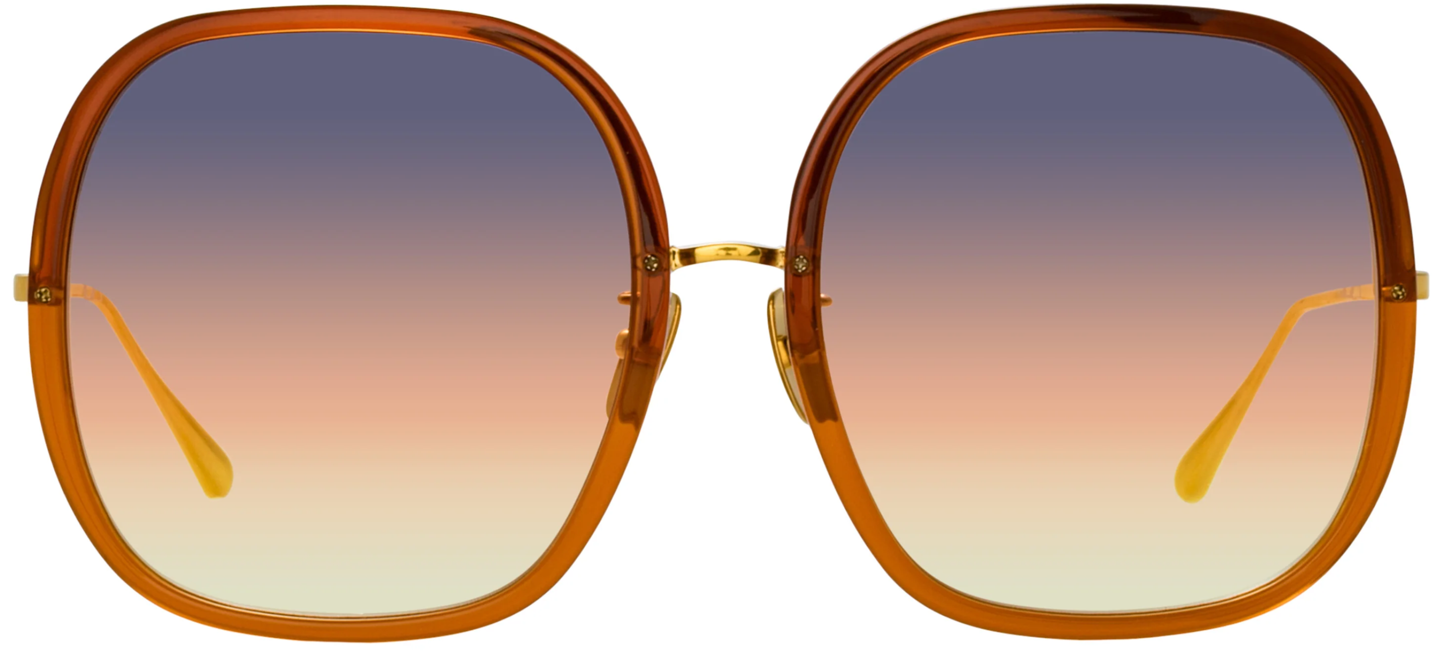 Color_LFL1405C4SUN - Celia Oversized Sunglasses in Orange