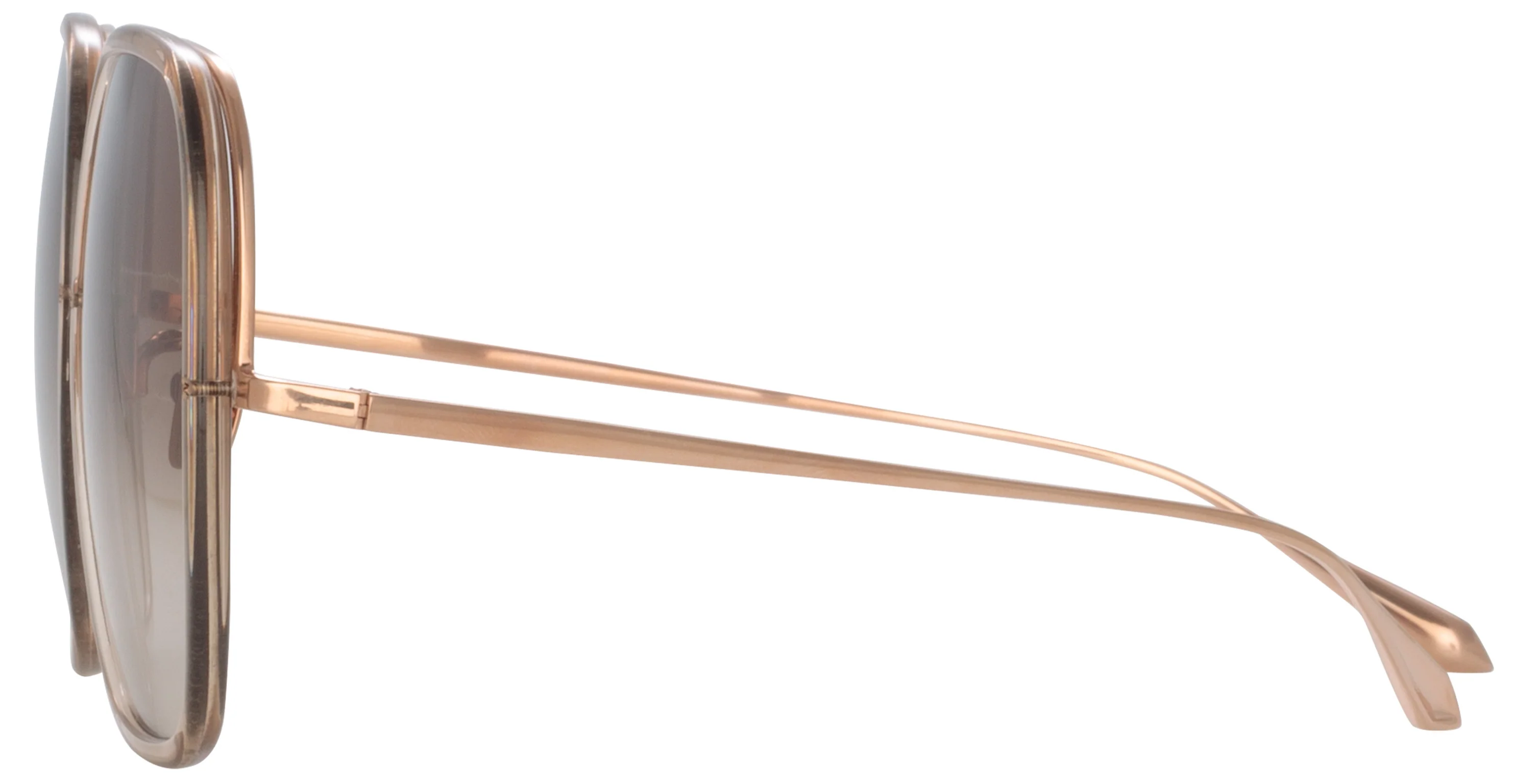 Color_LFL1405C3SUN - Celia Oversized Sunglasses in Brown