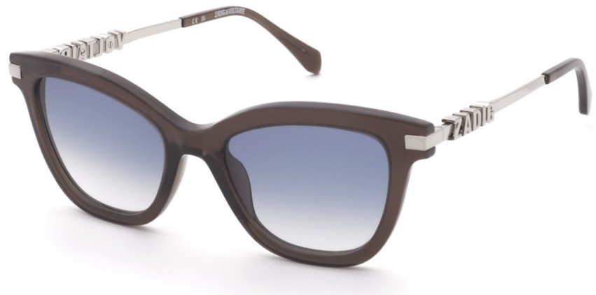 Color_0T88 - TRANSP.BROWN / BLUE GRADIENT