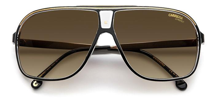 Color_2M2 - Black - Gold / HA - Brown Shaded Gradient