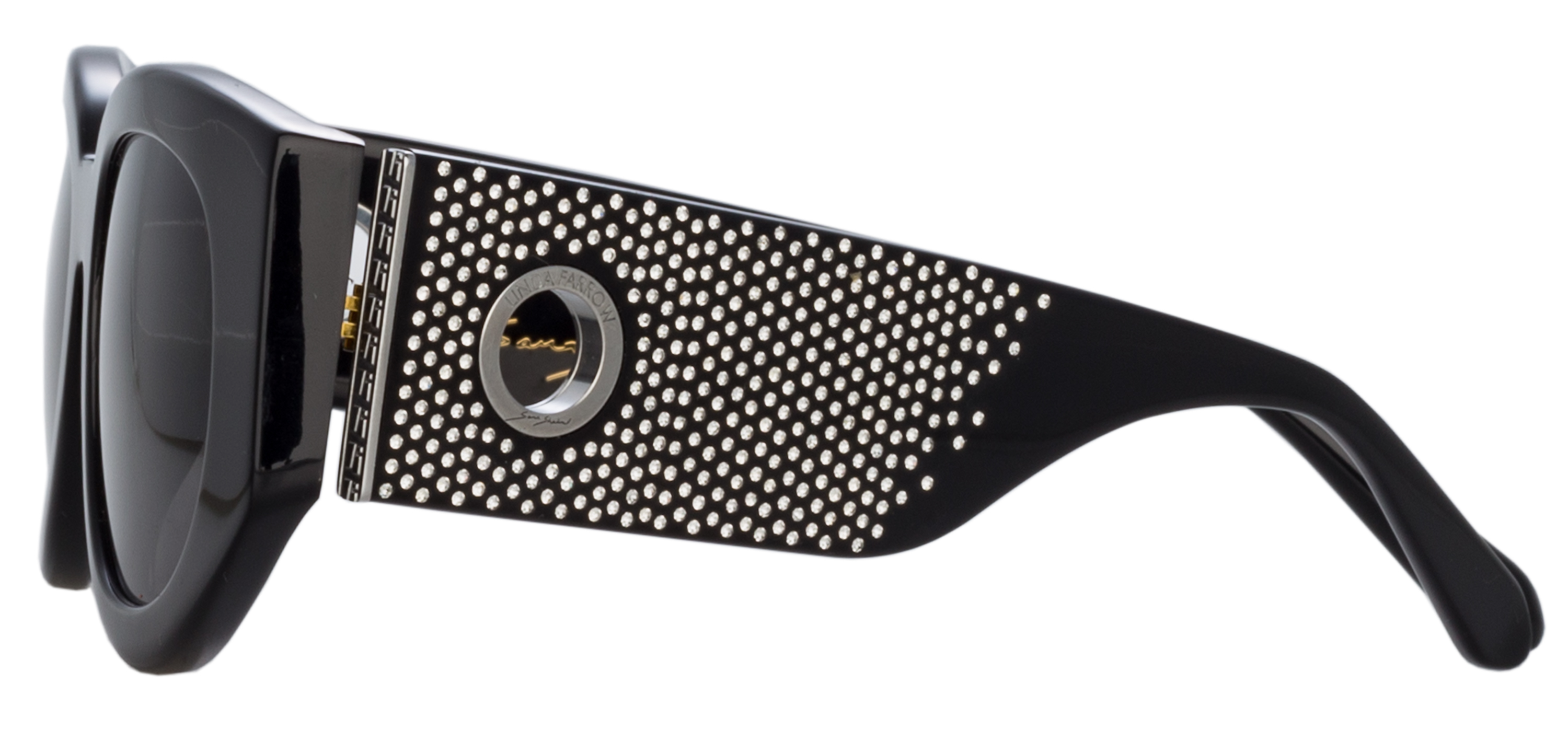 Color_LFL1059C12SUN - Debbie D-Frame Sunglasses in Black and Grey
