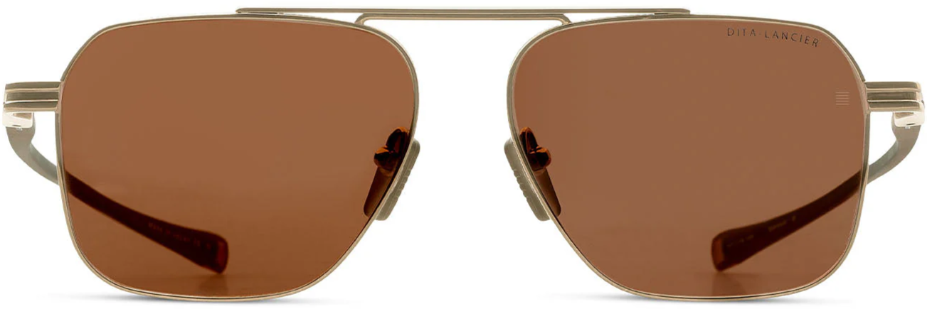 Color_DLS419-A-01 - Gold Sand - Copperhead Brown / Land Lens - Brown Polarized