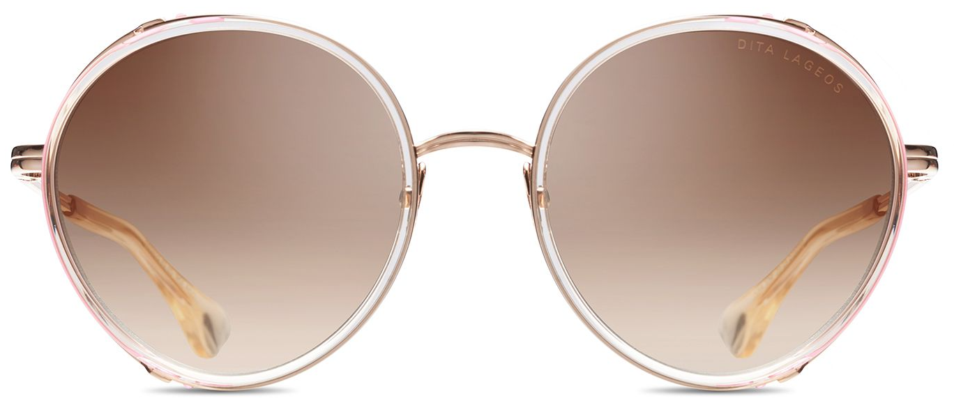 Color_DTS532-52-03 - White Rose Crystal - Rose Gold / Dark Brown To Clear 