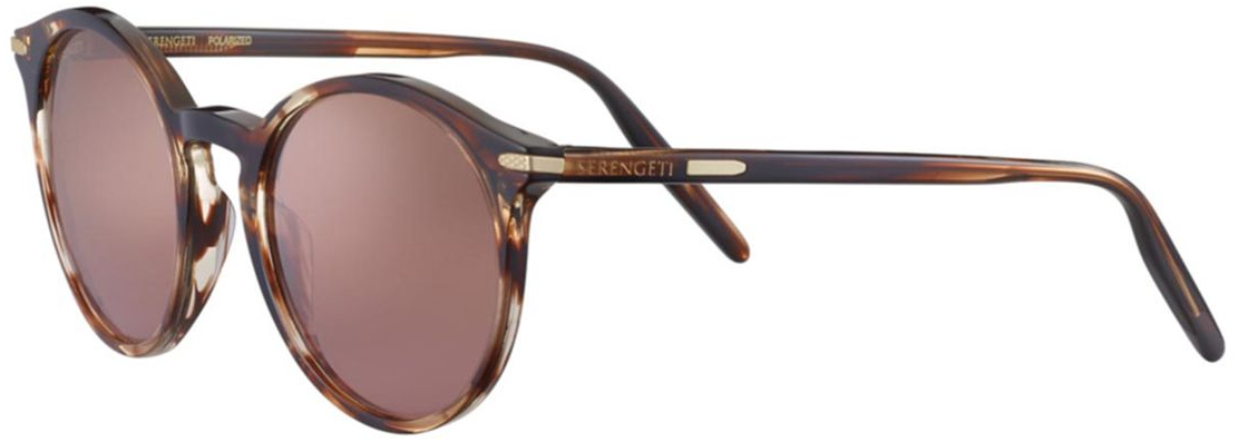 Color_8841 - Striped Brown Shiny - Mineral Polarized Drivers Gradient Cat 2 to 3