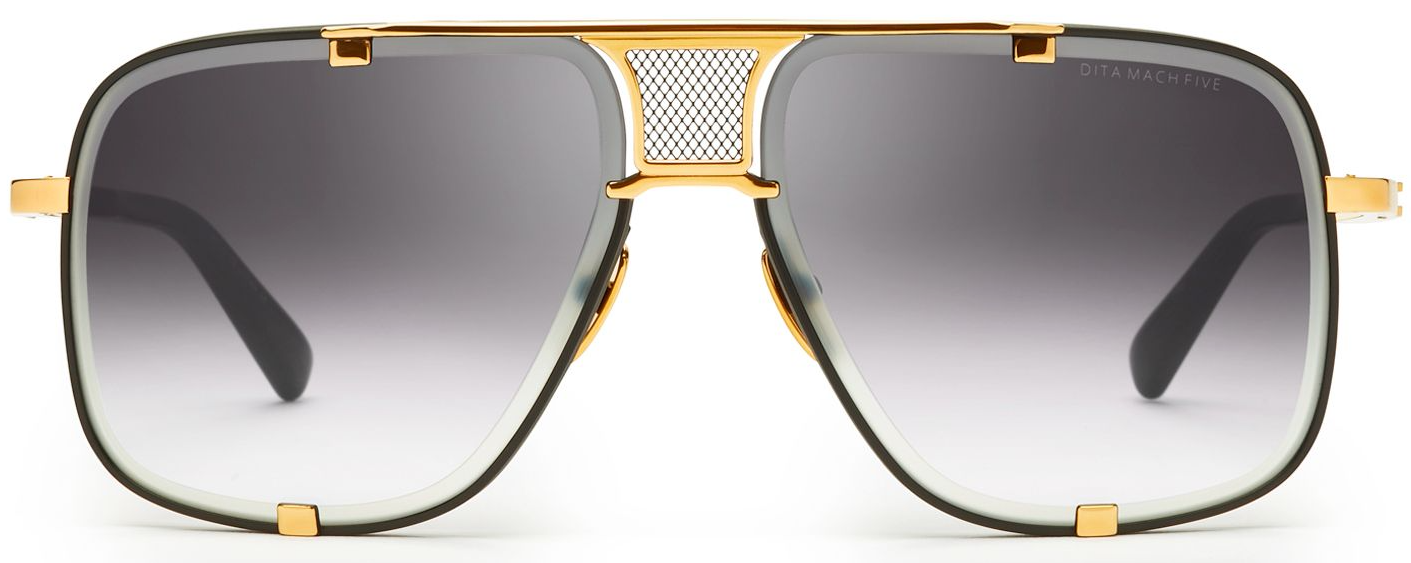 Color_DRX-2087-A-BLK-GLD-64 - Black - Yellow Gold / Grey Gradient