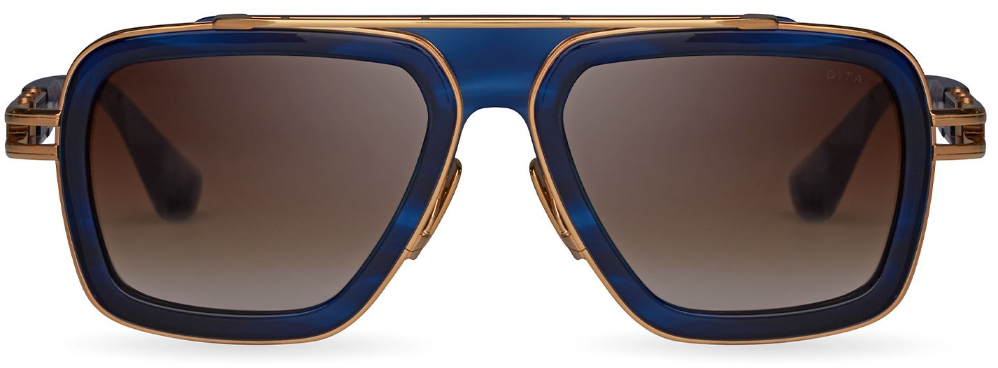 Color_DTS403-A-03 - Blue Swirl - Yellow Gold - Dark Brown to Clear Gradient