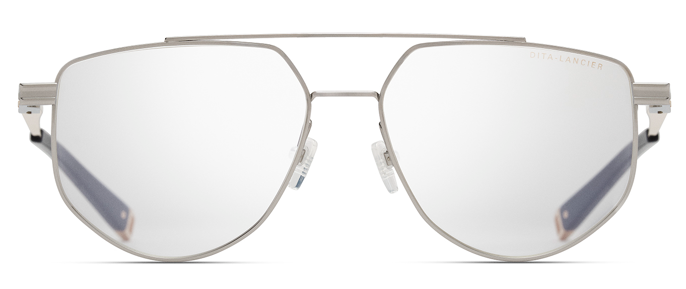Color_DLX145-A-03 - Grey Chrome - White Gold - Navy - Clear Blue Light Filter - Clear