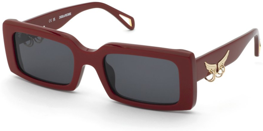 Color_09LB - SHINY FULL RED / SMOKE