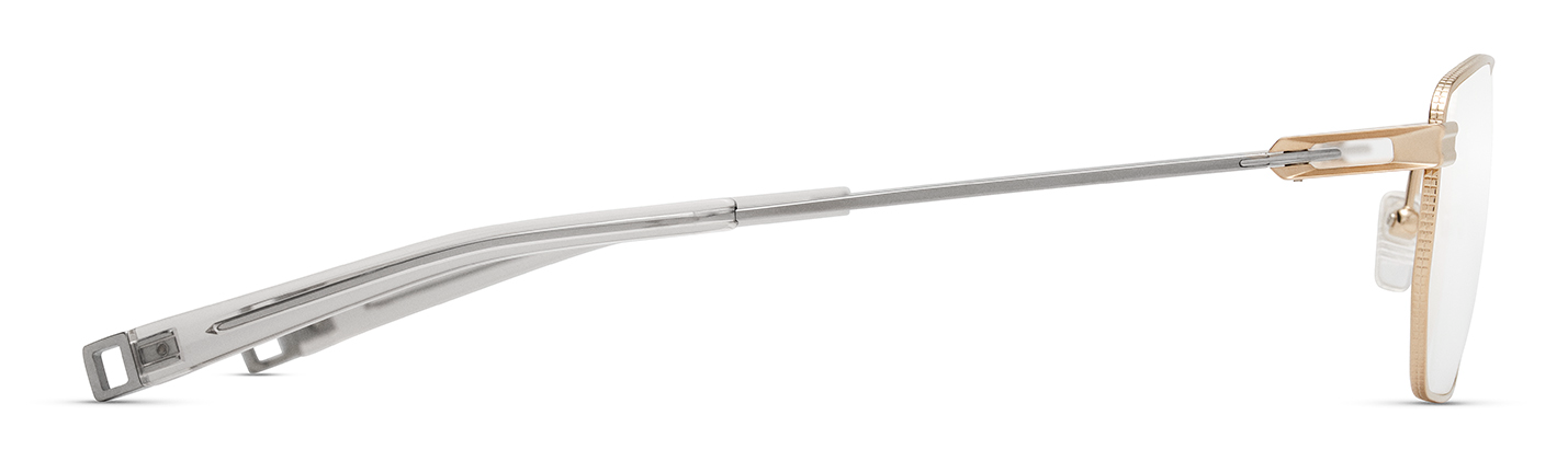 Color_DLX146-A-01 - White Gold - Shiny Silver - Khaki Crystal - Clear Blue Light Filter - Clear