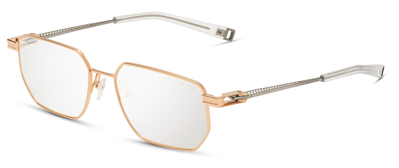 Color_DLX146-A-04 - Rose Gold - Shiny Silver - Crystal Clear - Clear Blue Light Filter - Clear