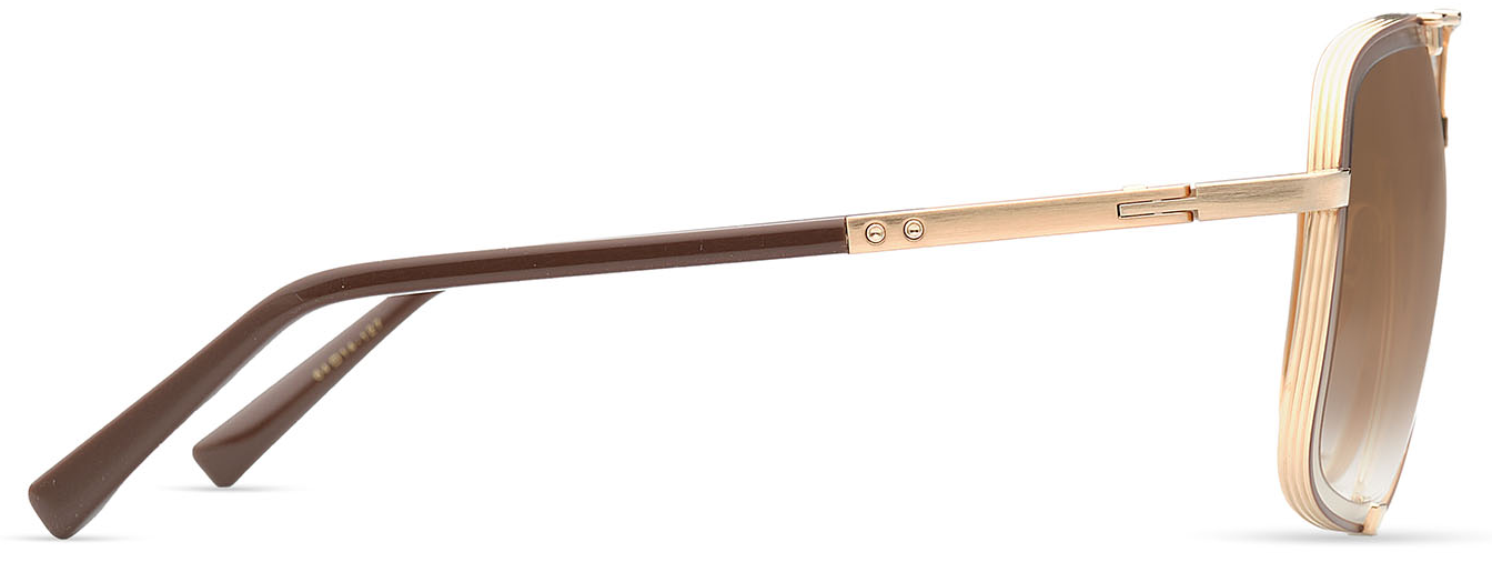 Color_DRX-2087-I-GLD-BRN-64 - Brushed Withe Gold - Brown / Brown Gradient