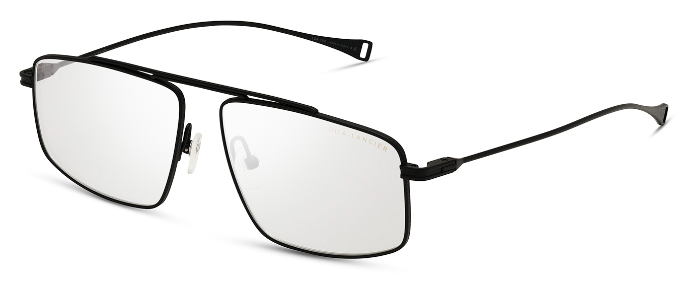Color_DLX142-A-03 - Matte Black - Clear Blue Light Filter - Clear