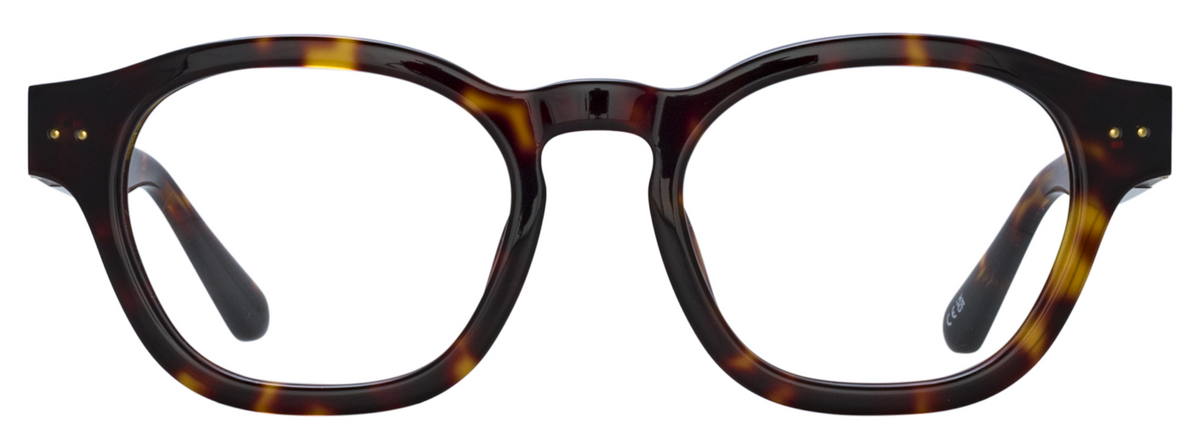 Color_LFL1404C5OPT - Talbot D-Frame Eyeglasses in Tortoise Shell and Clear