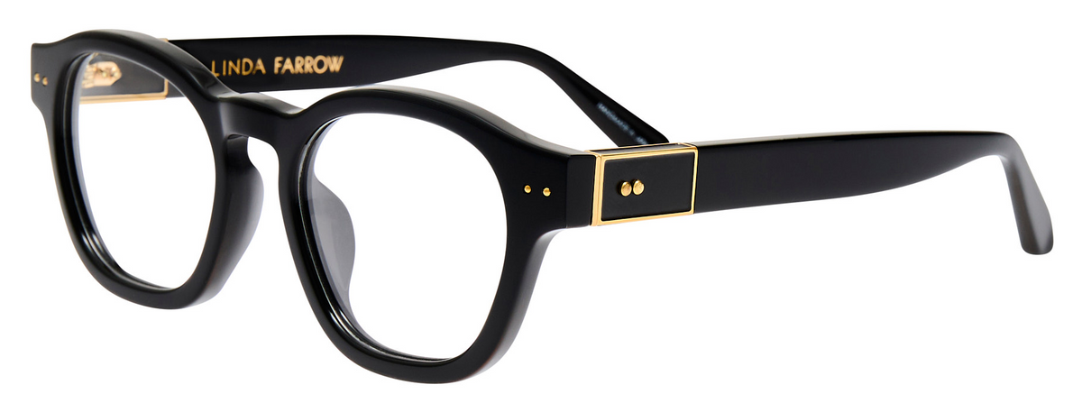 Color_LFL1404C8OPT - Talbot D-Frame Eyeglasses in Black and Clear