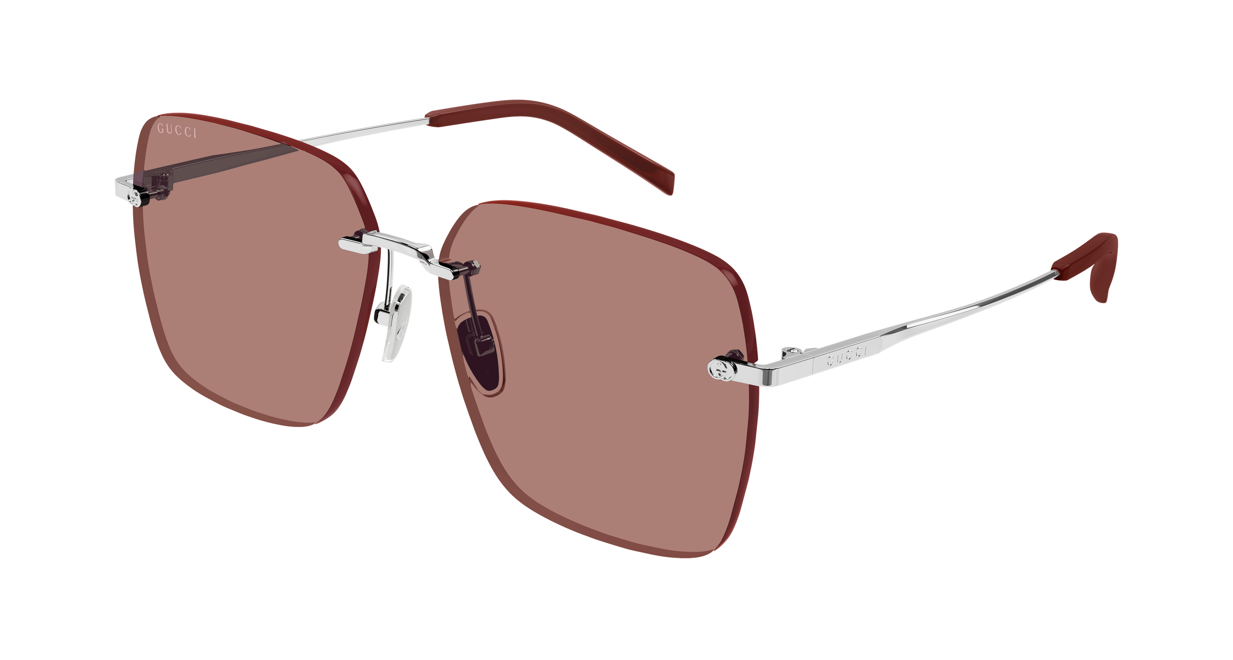 Color_GG1955SA-003 - SILVER - SILVER / RED