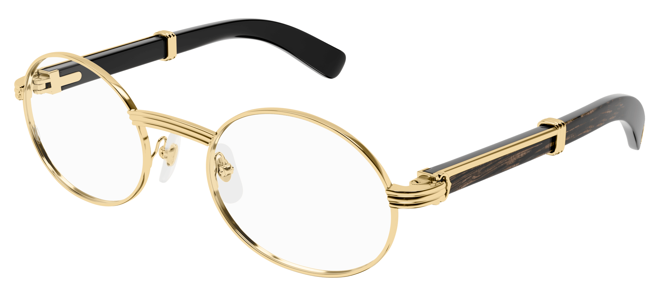 Color_CT0464O-001 - GOLD - BLACK HORN / TRANSPARENT