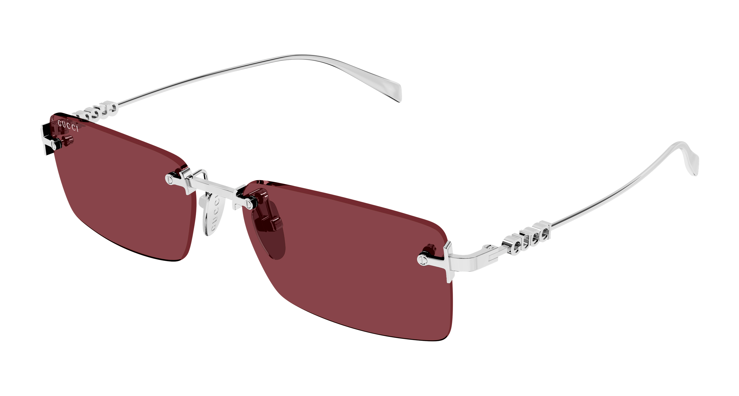 Color_GG1941S-003 - SILVER - SILVER / RED