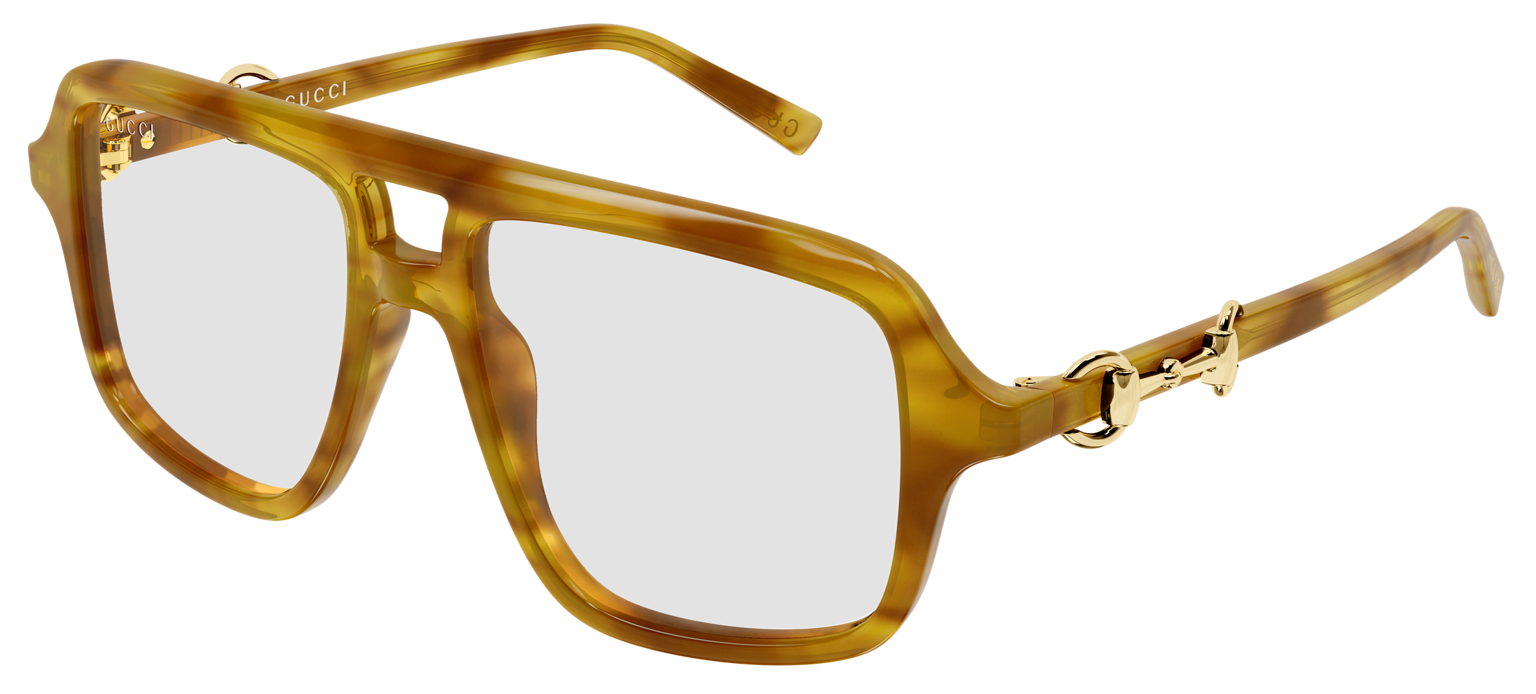 Color_GG2052S-013 - HAVANA - TRANSPARENT/ (L 55mm - 16mm - 145mm)