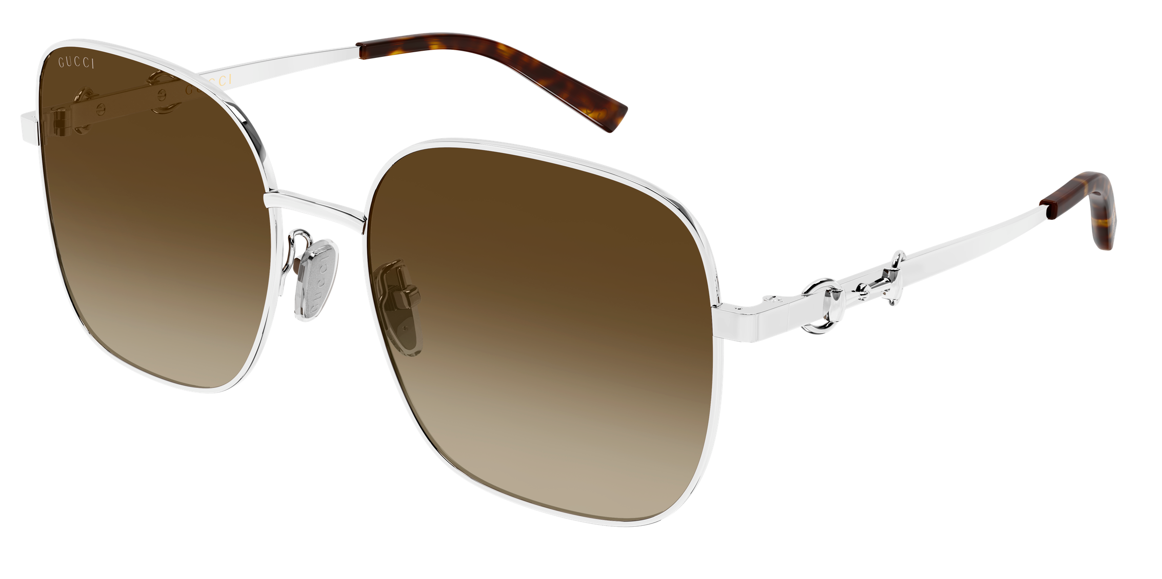 Color_GG2053S-005 - Silver - Silver - Brown