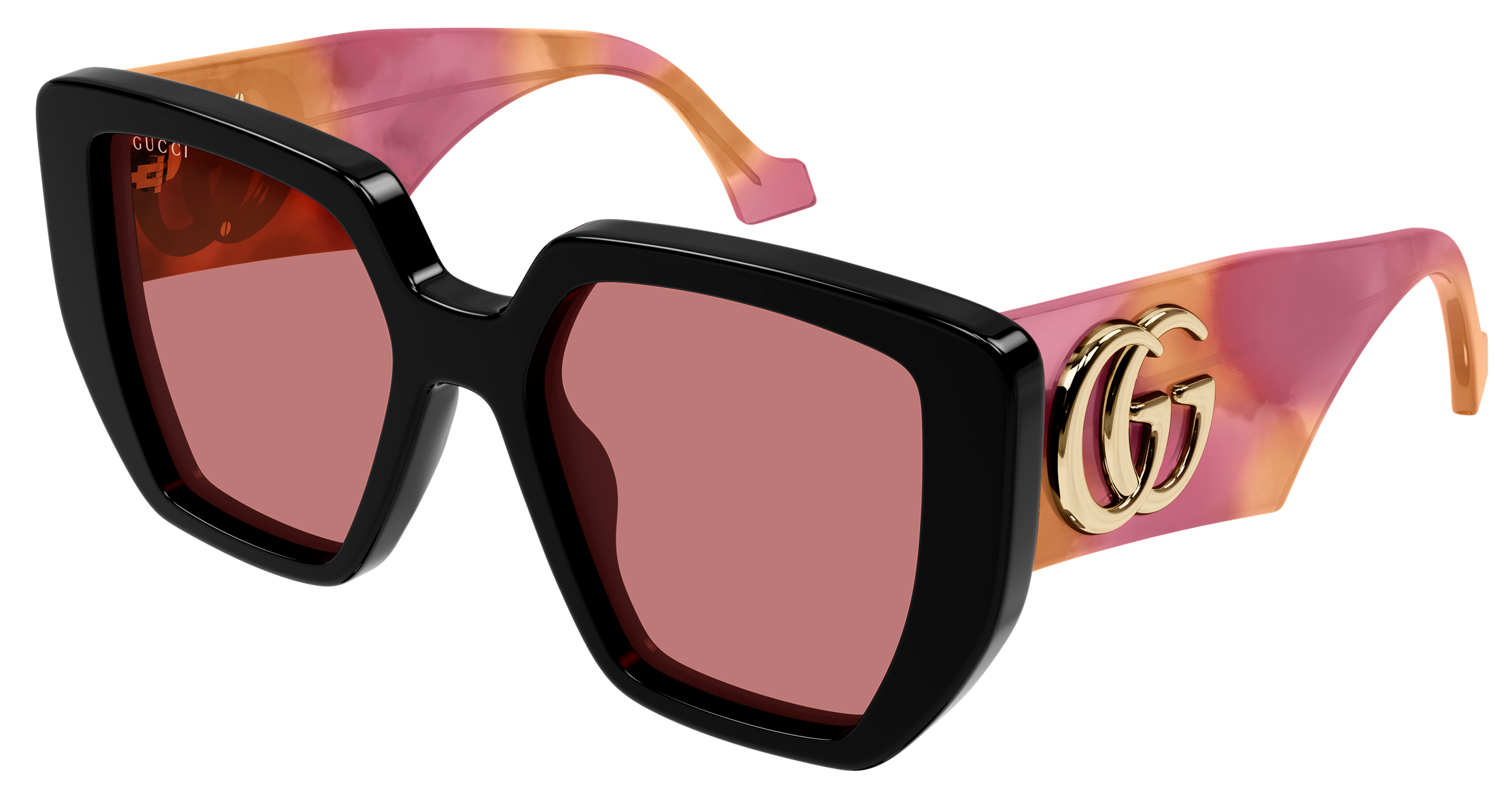 Color_GG0956S-010 - BLACK - HAVANA - RED
