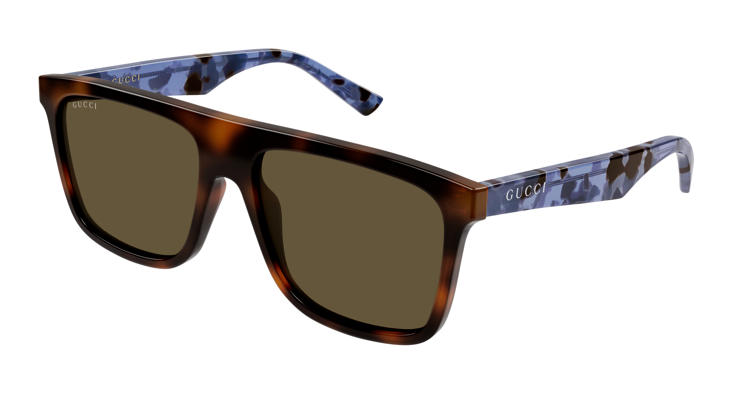 Color_GG2182S-003 - Havana - Blue - Brown