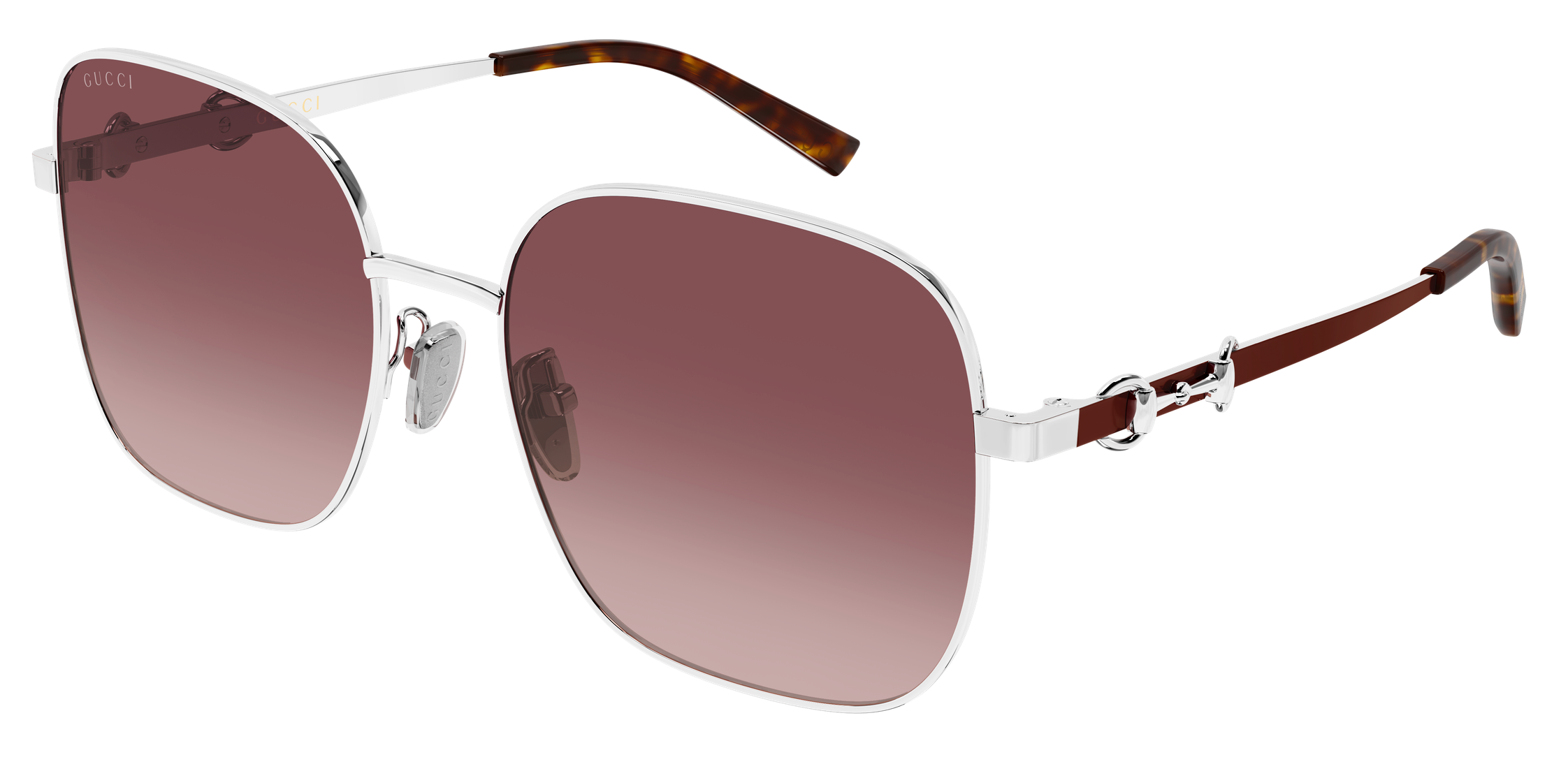 Color_GG2053S-003 - Silver - Red - Red