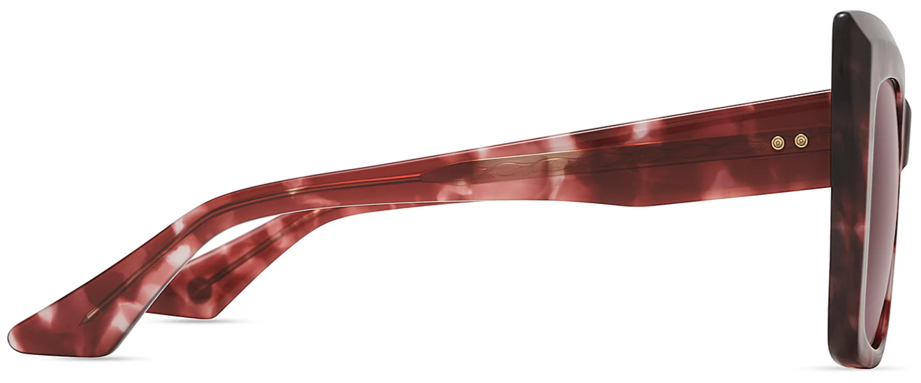 Color_DTS704-A-05 - Rose Tortoise - Dark Cherry To Clear - Gradient