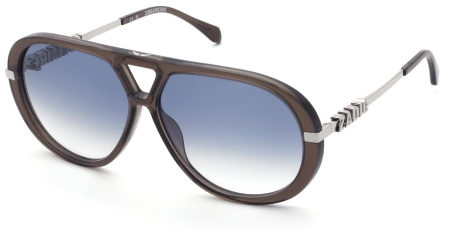 Color_0T88 - TRANSP.BROWN / BLUE GRADIENT