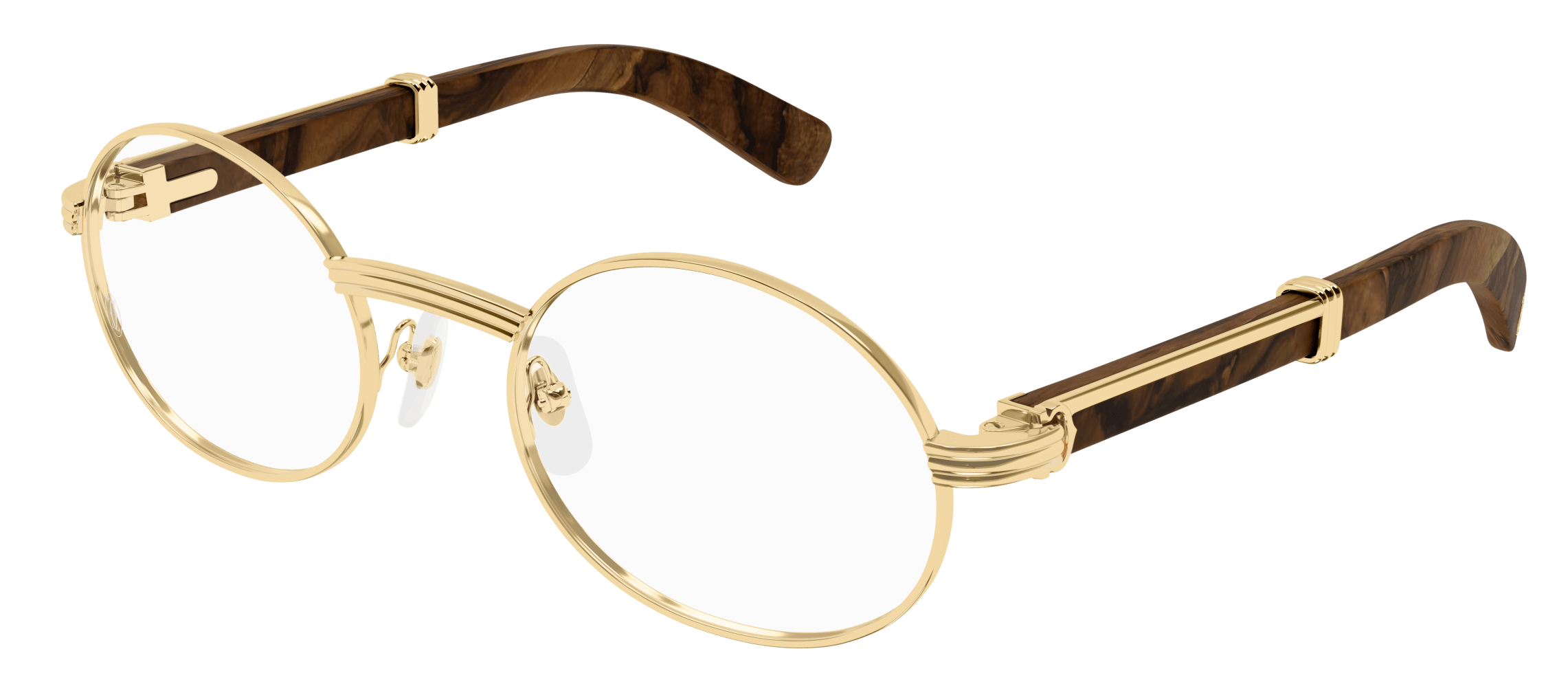 Color_CT0464O-004 - SILVER - BROWN WOOD / TRANSPARENT