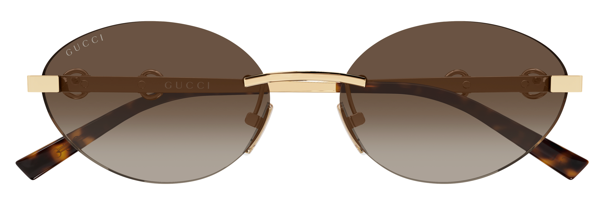 Color_GG2051S-004 - GOLD  - GOLD - GRADIENT BROWN