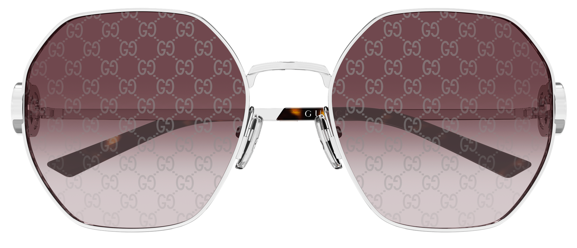 Color_GG2046S-004 - Silver - Silver - Red Mirrior Gradient