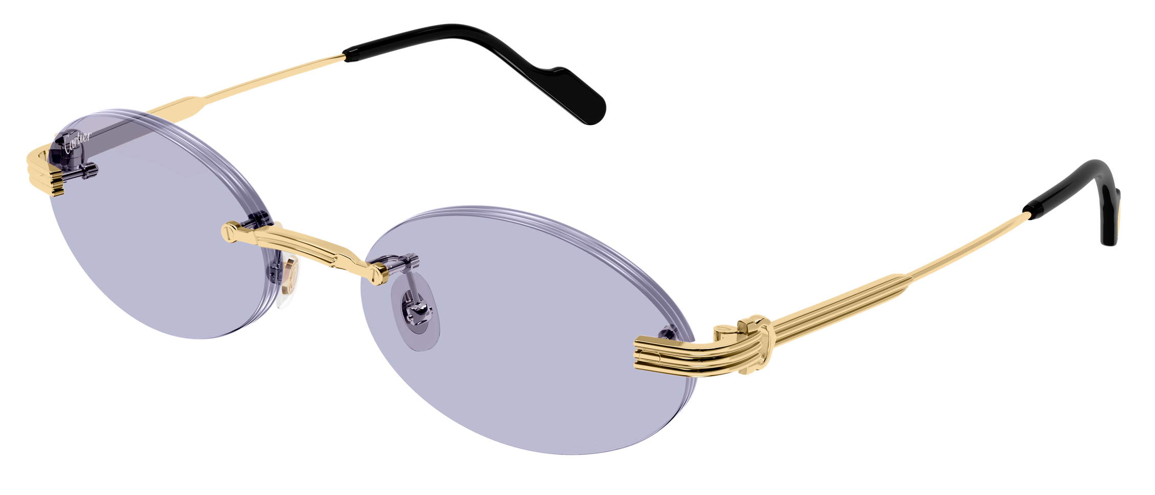 Color_CT0615S-009 - GOLD - VIOLET (AR) / SIZE: 55