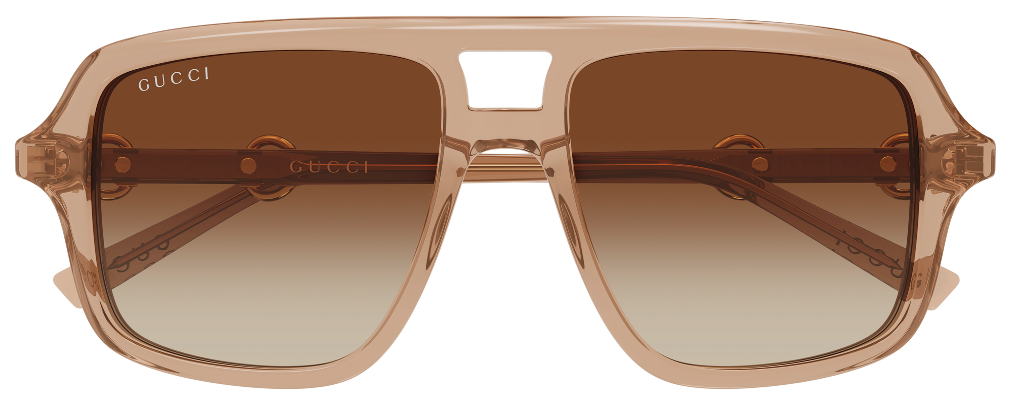 Color_GG2052S-010 - BROWN - BROWN / (L 55mm - 16mm - 145mm)