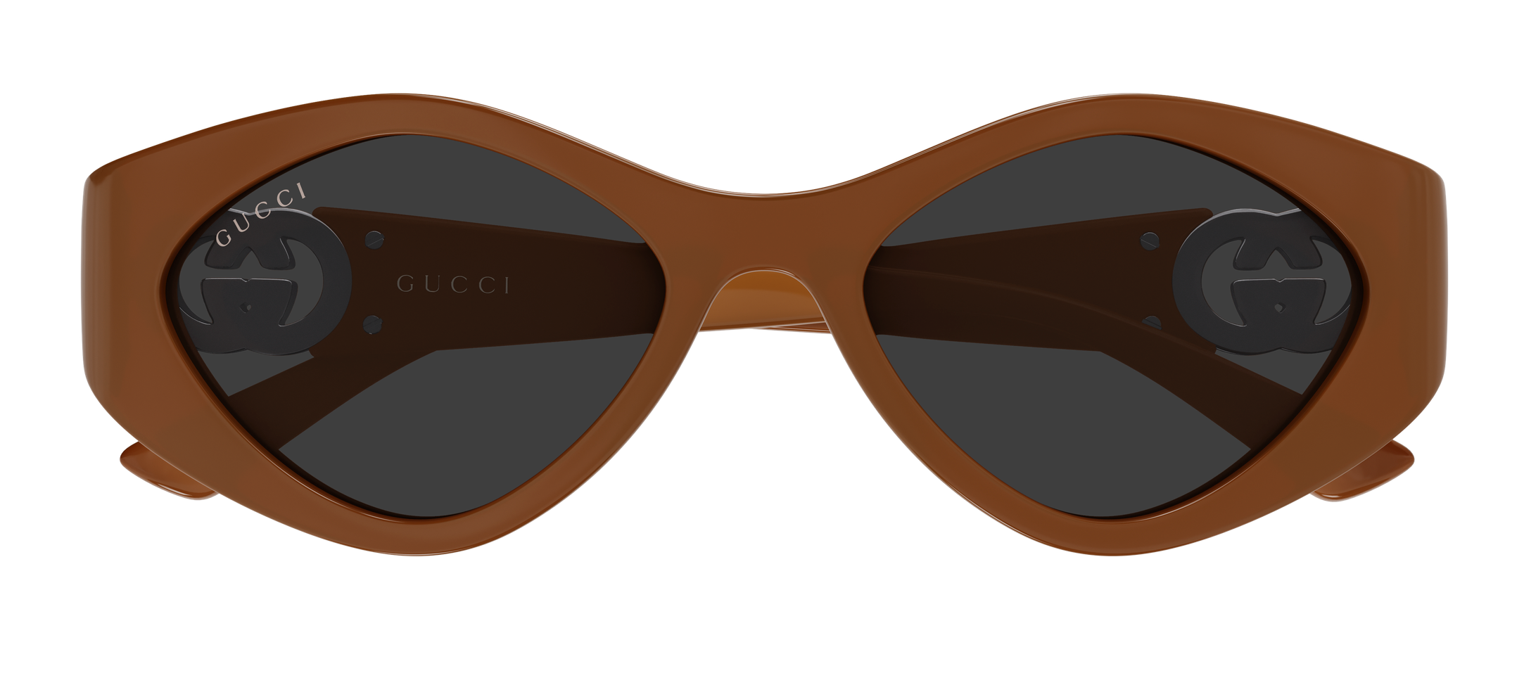 Color_GG2121S-004 - Brown - Brown - Grey