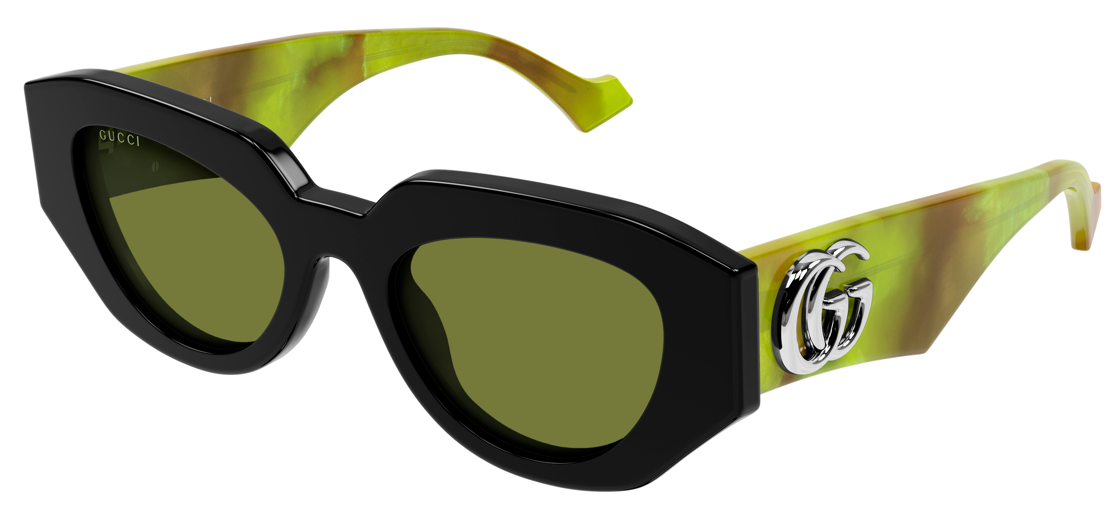 Color_Color_GG1421S-010 - BLACK - GREEN