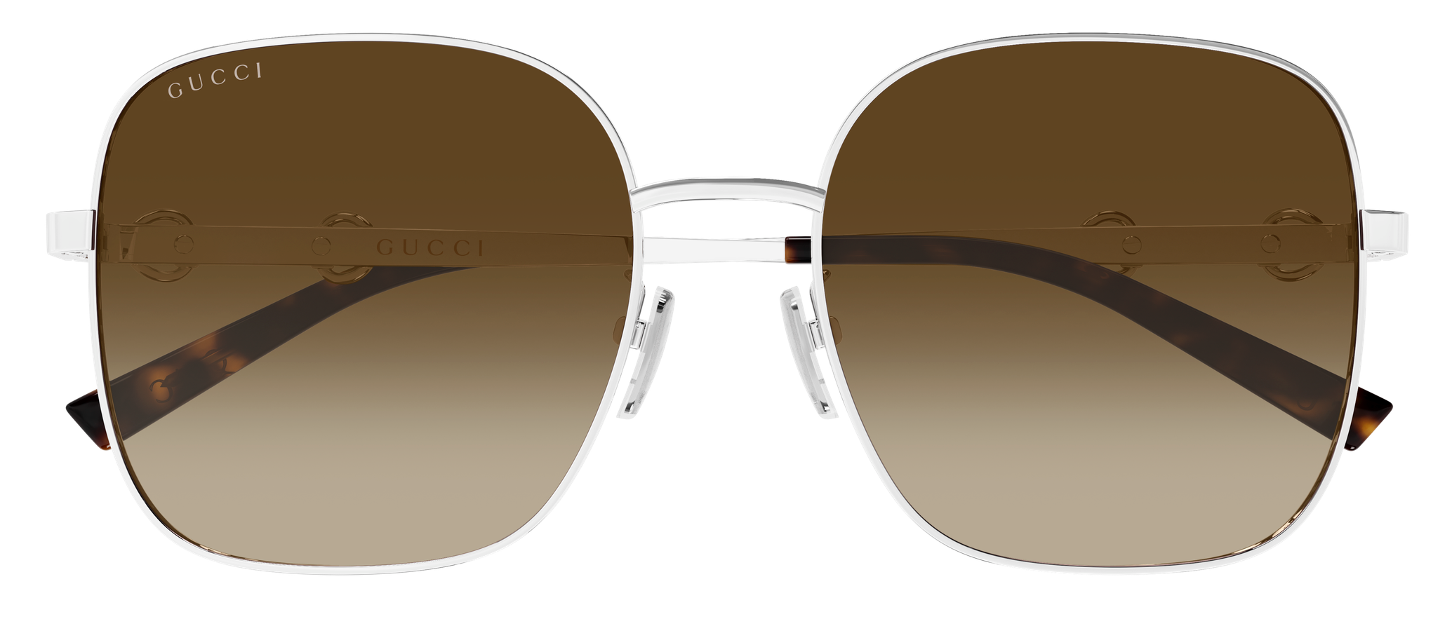 Color_GG2053S-005 - Silver - Silver - Brown