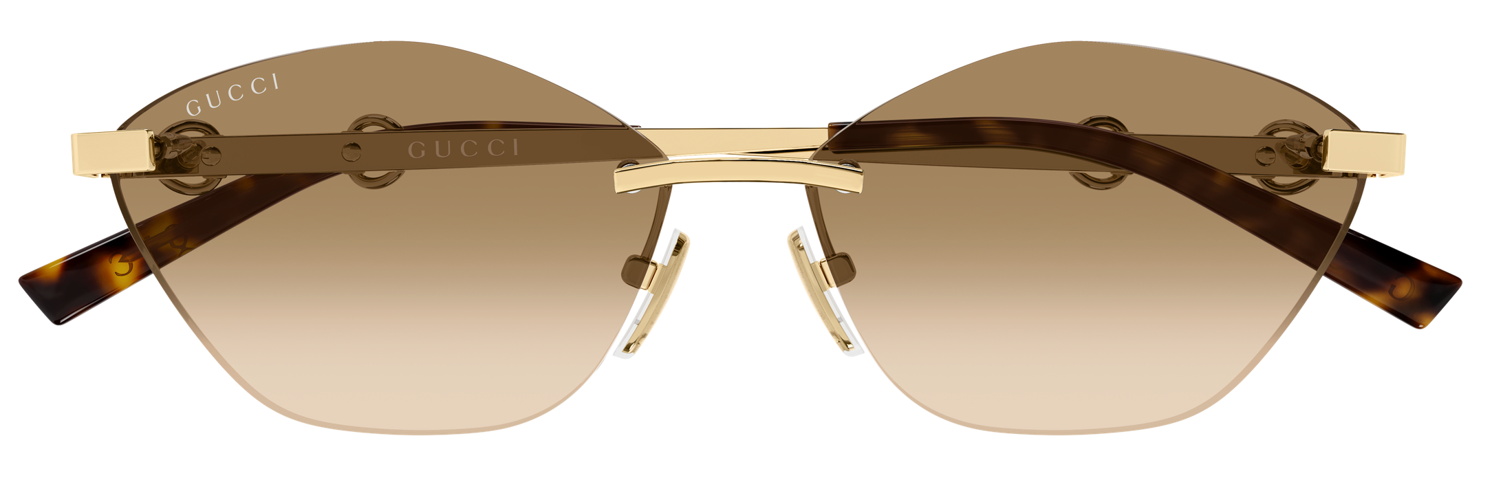 Color_GG2050S-004 - GOLD  - GOLD - GRADIENT BROWN