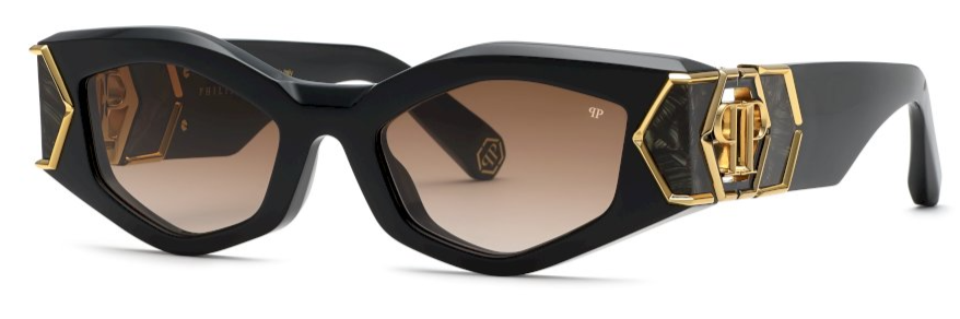 Color_700Y - SHINY BLACK / BROWN GRADIENT BROWN