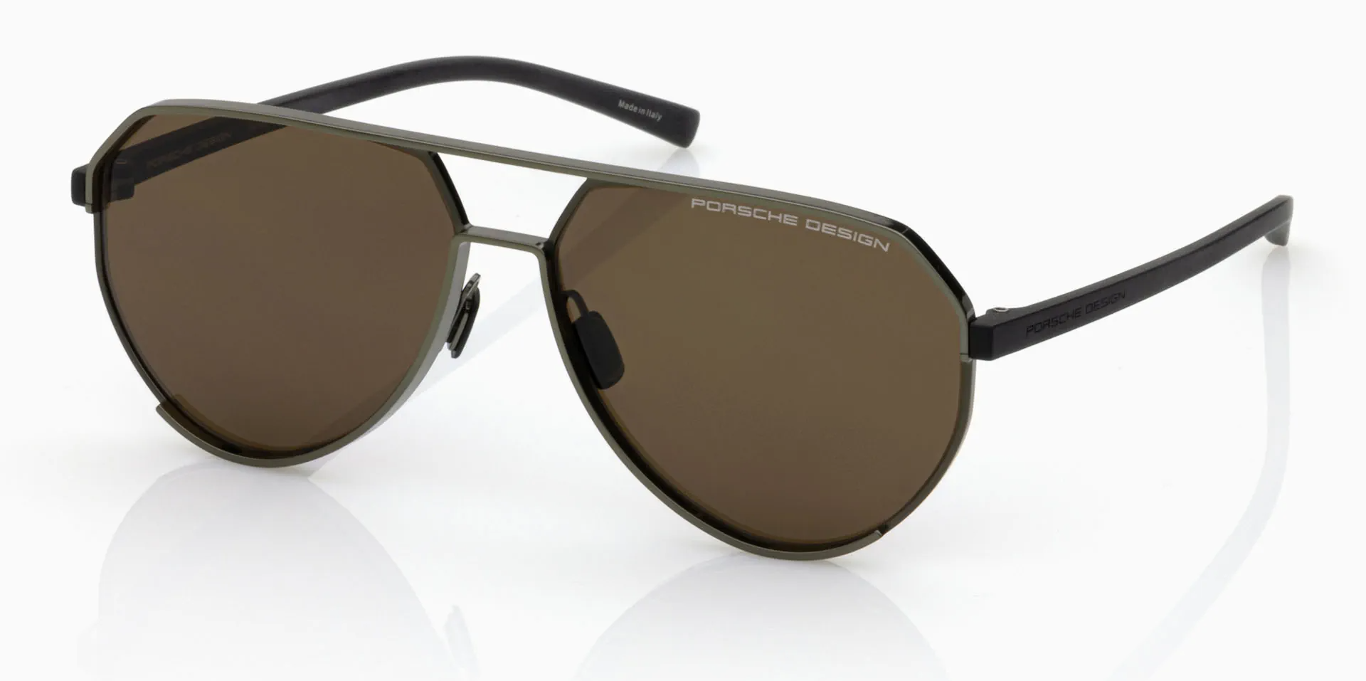 Color_D171 - Olive Green - Black Titanium / Brown