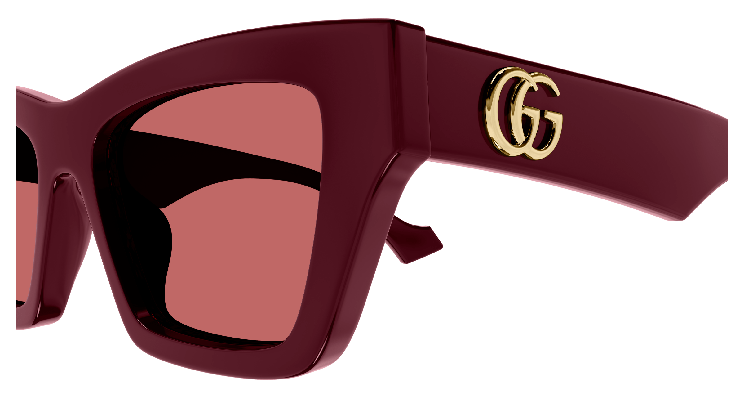 Color_GG1753S-004 - Burgundy - Burgundy - Brown