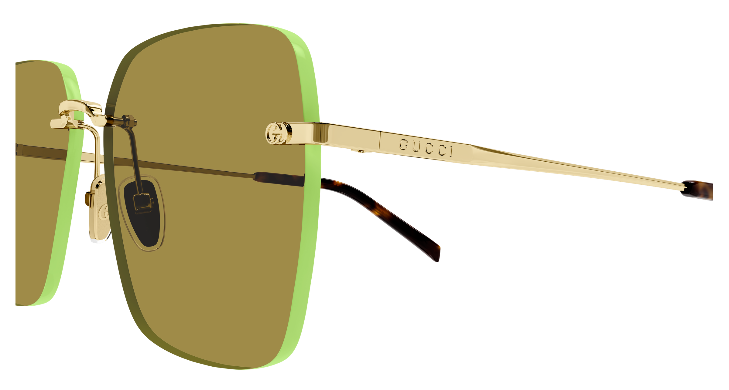 Color_GG1955SA-004 - GOLD - GOLD / GREEN