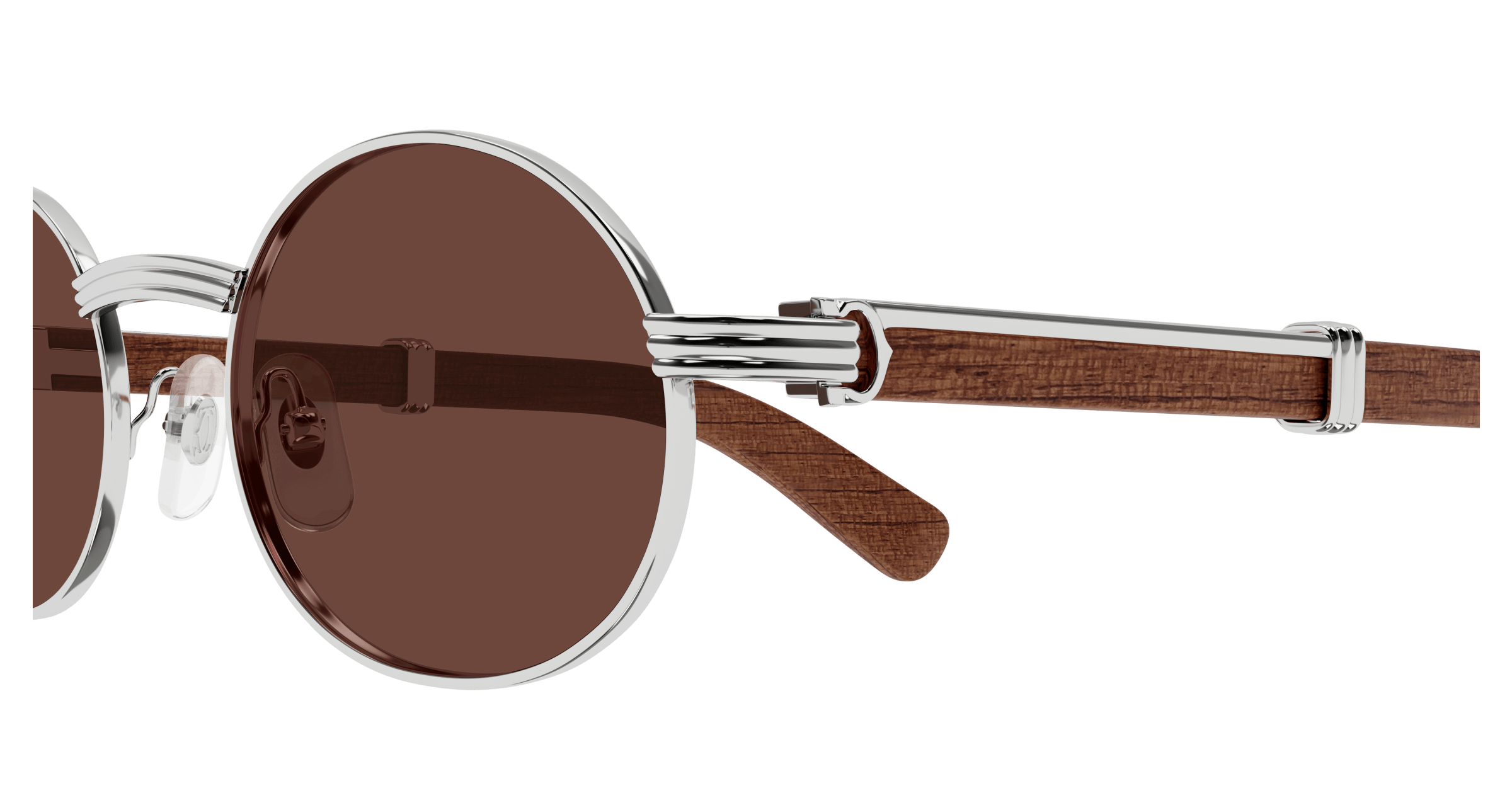 Color_CT0464S-016 - SILVER - BROWN / SIZE 55
