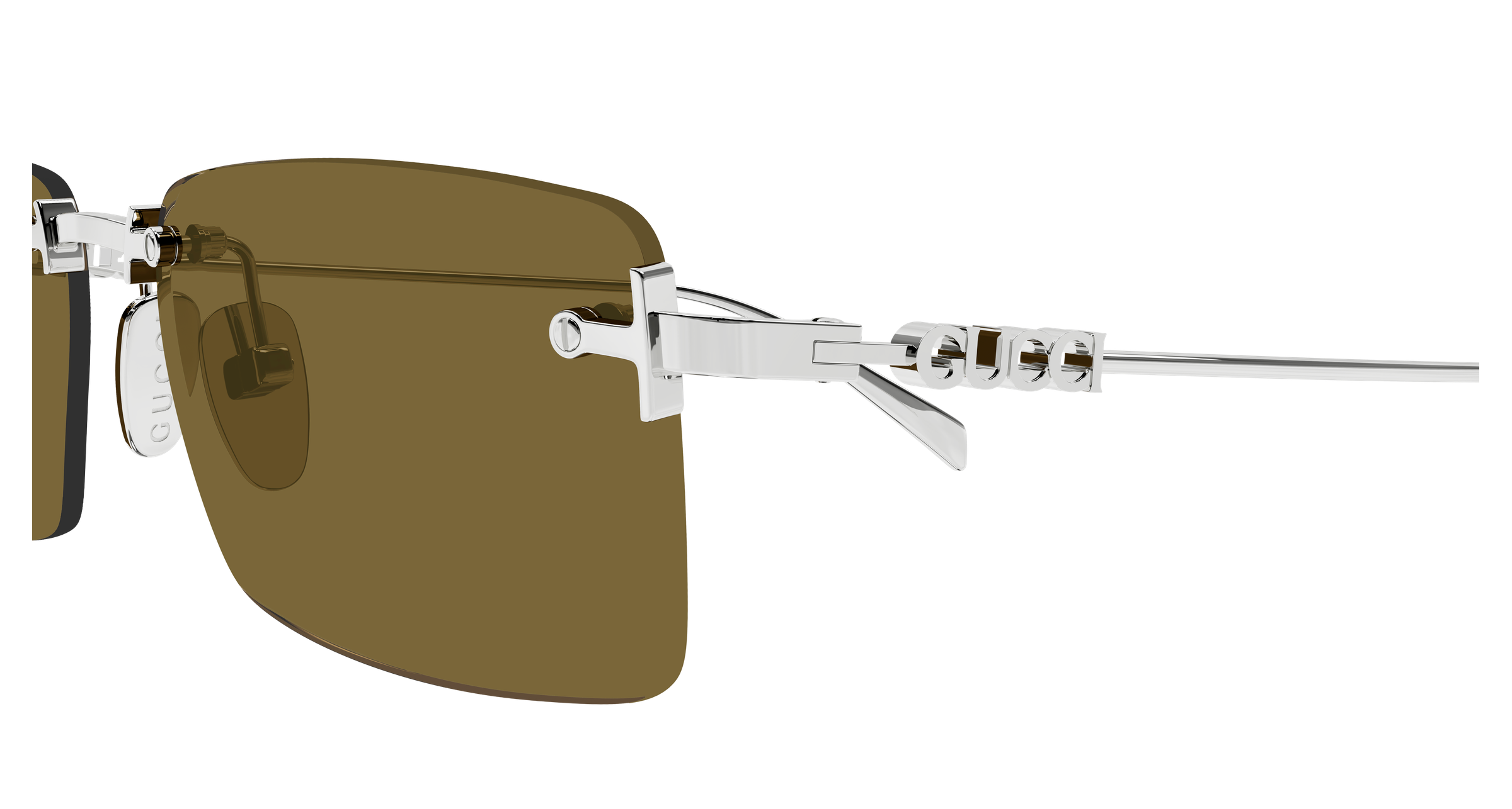 Color_GG1941S-002 - SILVER - SILVER / BROWN