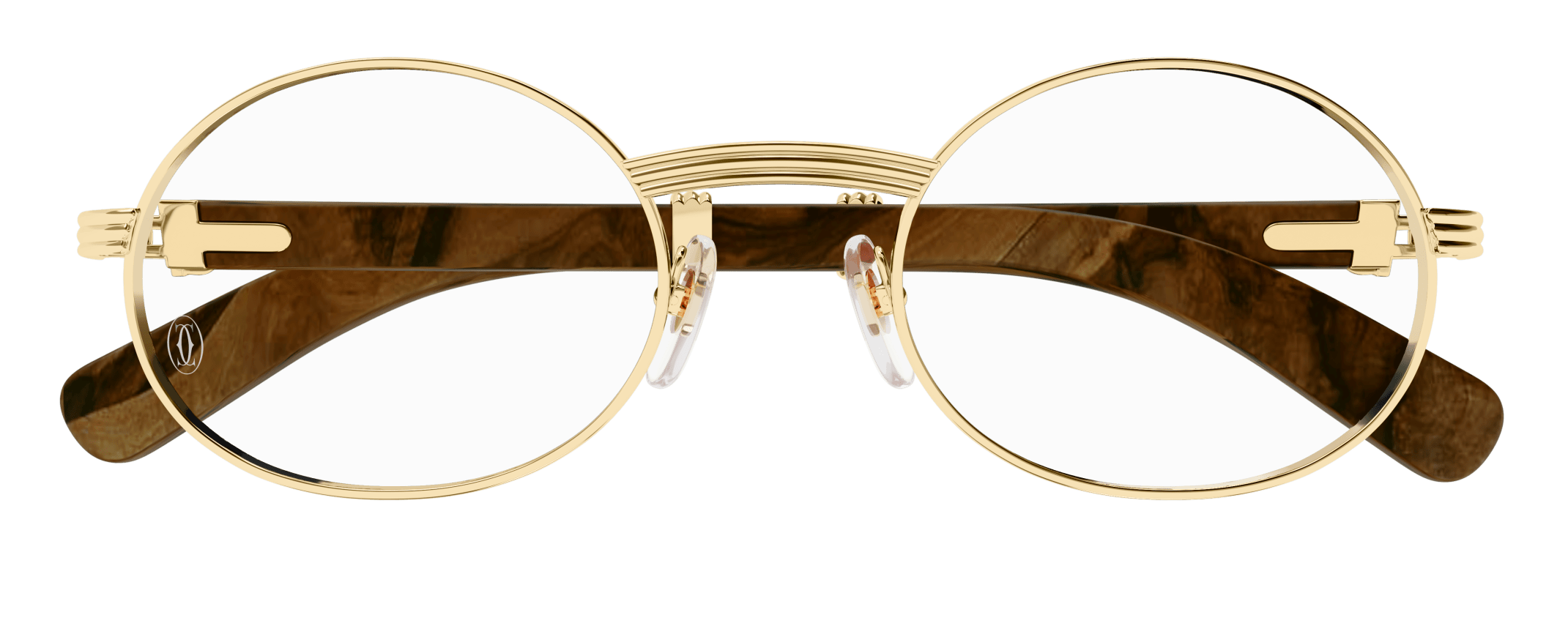 Color_CT0464O-004 - SILVER - BROWN WOOD / TRANSPARENT