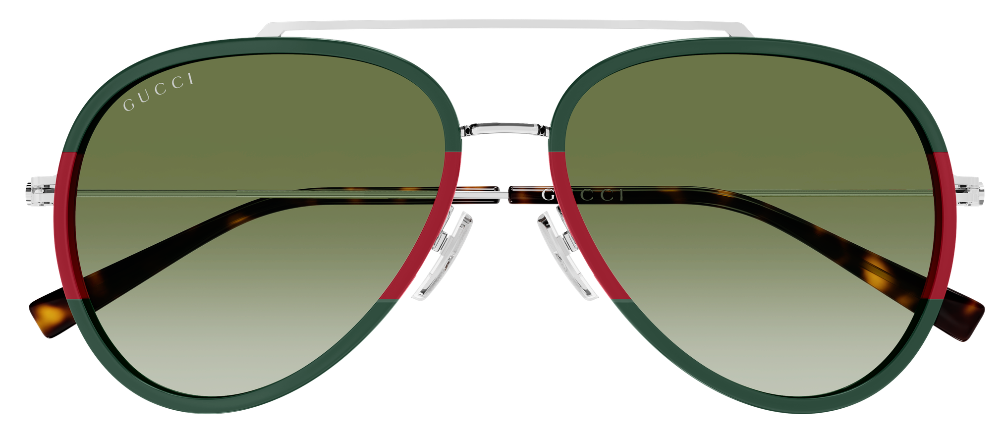 Color_GG1981S-007 - GREEN - SILVER / GREEN GRADIENT