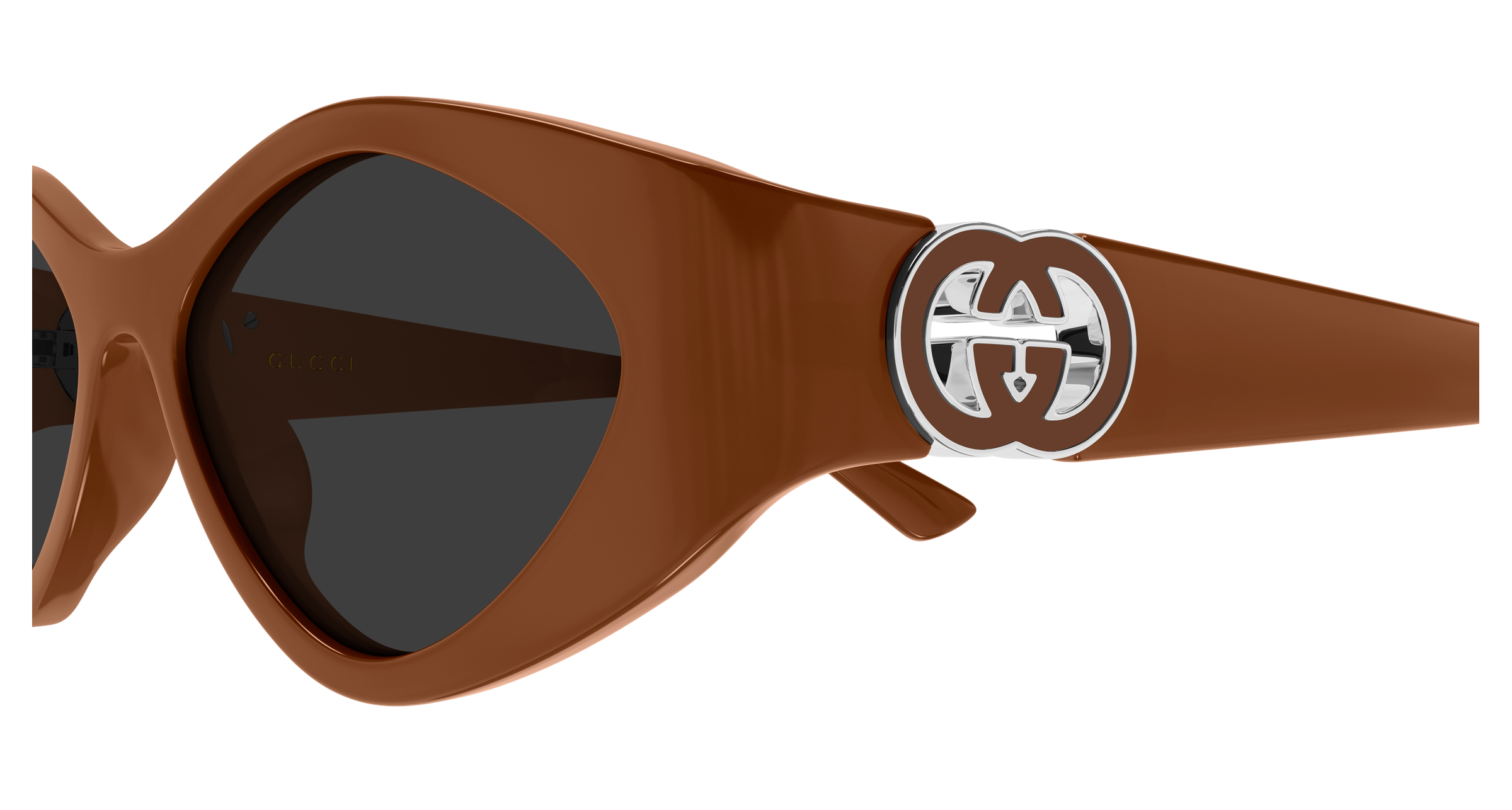 Color_GG2121S-004 - Brown - Brown - Grey