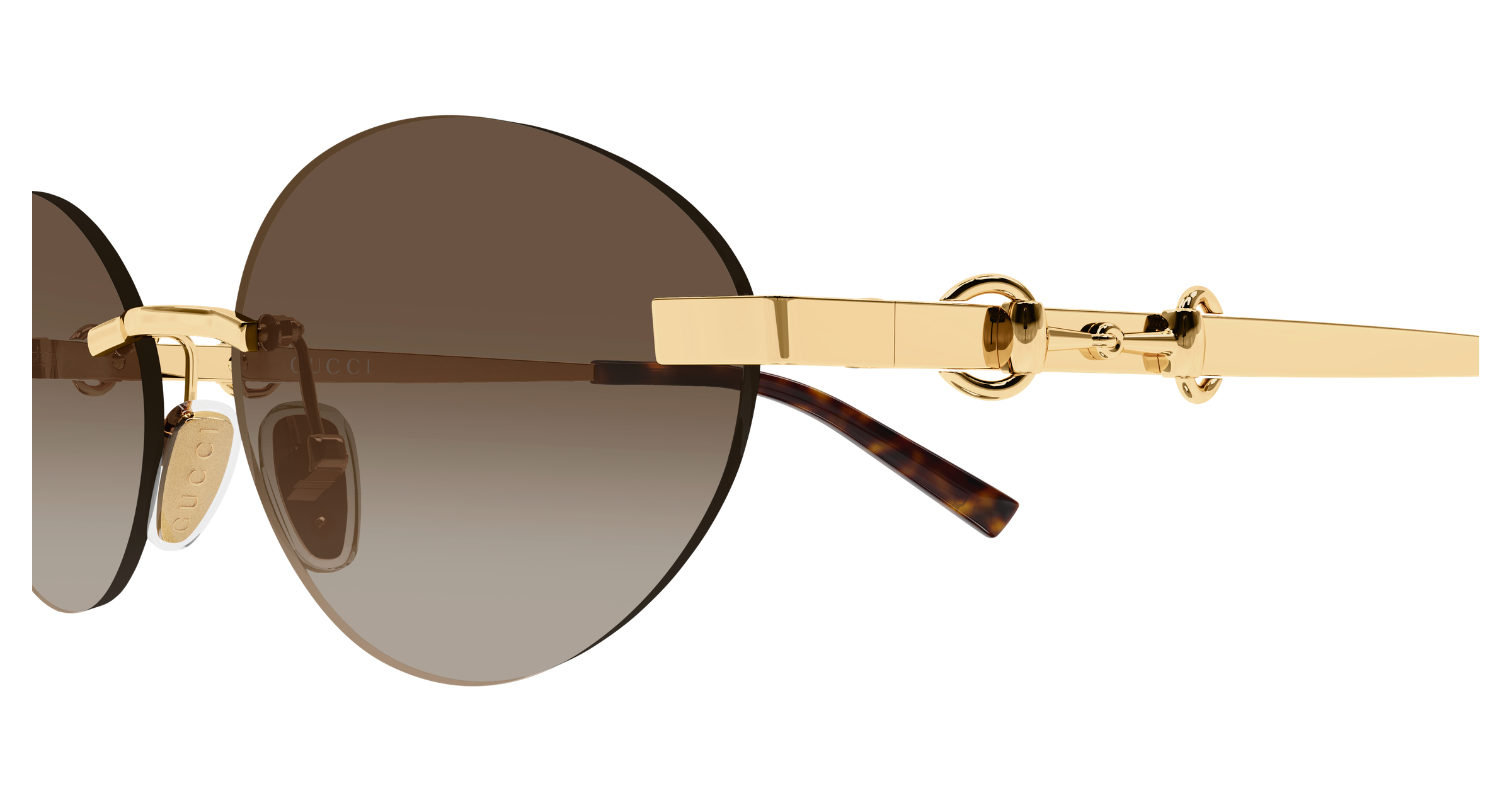 Color_GG2051S-004 - GOLD  - GOLD - GRADIENT BROWN